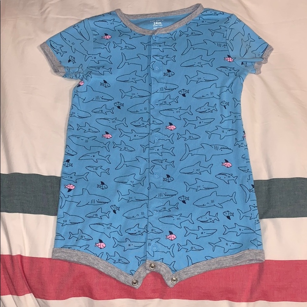 Carters Shark Romper